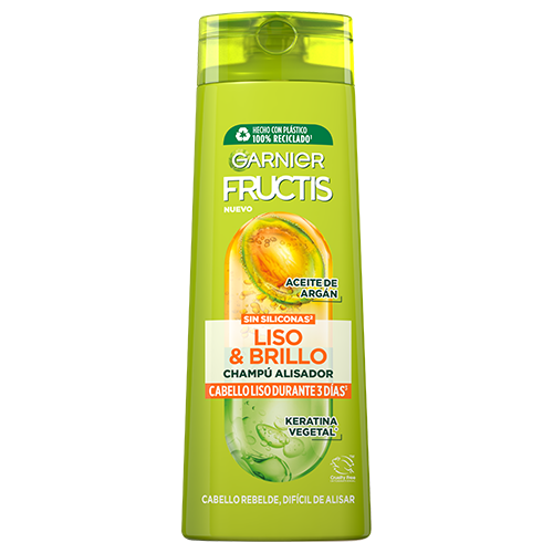Champú Fructis Liso y Brillo